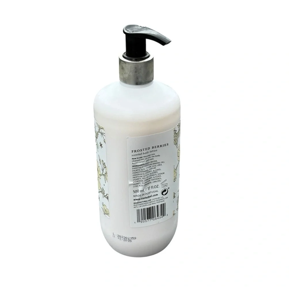 Castelbel Frosted Berries Scented Body Lotion 17 oz